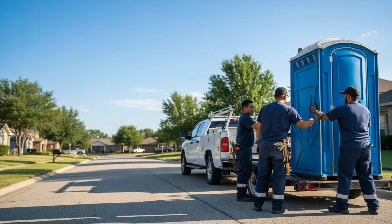 Portable Toilet Rental in Heavener, OK near me